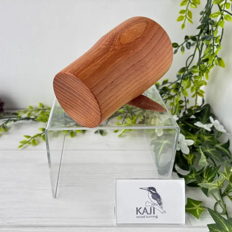 KAJI燻製木製グラス（欅）ギフト包装