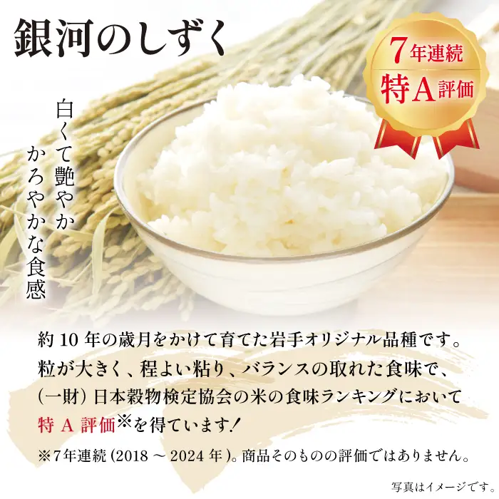 令和8年度産の新米！ 穂々ファーム｜銀河のしずく 玄米 10kg  3ヶ月定期便 ／ 岩手県産 米