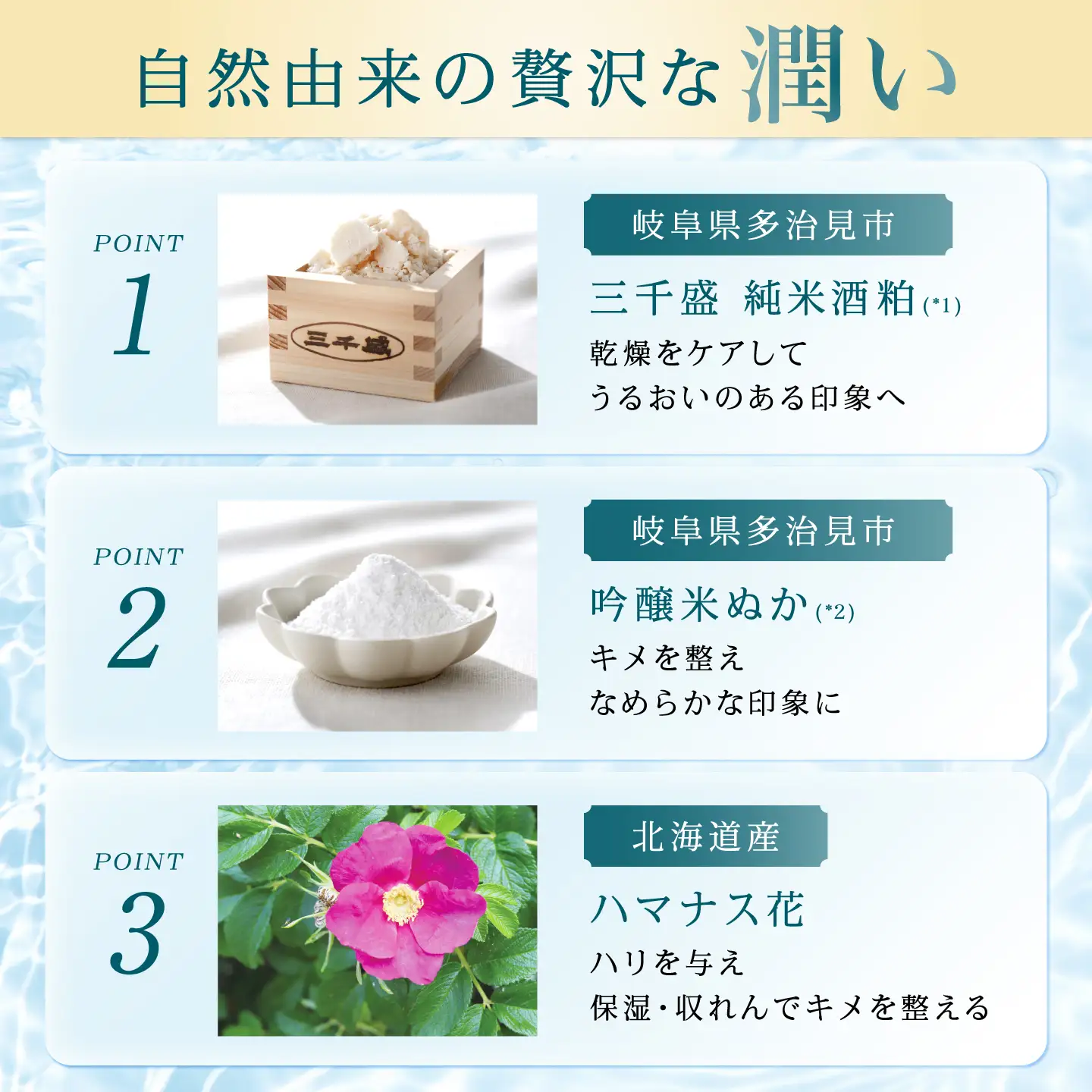 HADAYOI クリーム / 多治見市 / 三千盛 / クリーム フェイスクリーム 化粧品 コスメ スキンケア エイジングケア 日本酒コスメ 酒粕 米ぬか 美容 発酵美容 アルコールフリー 着色料・合成香料不使用 鉱物油不使用 国内製造[TBC016]