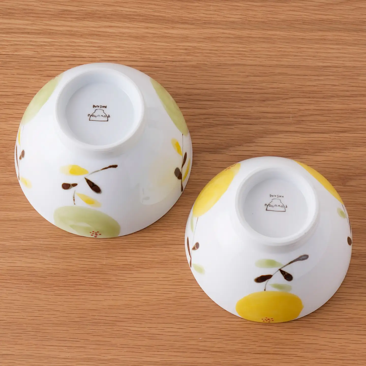 【波佐見焼】モコアペア茶碗・フルーツ小皿 6点セット【福田陶器店/奥川陶器】[NB162]