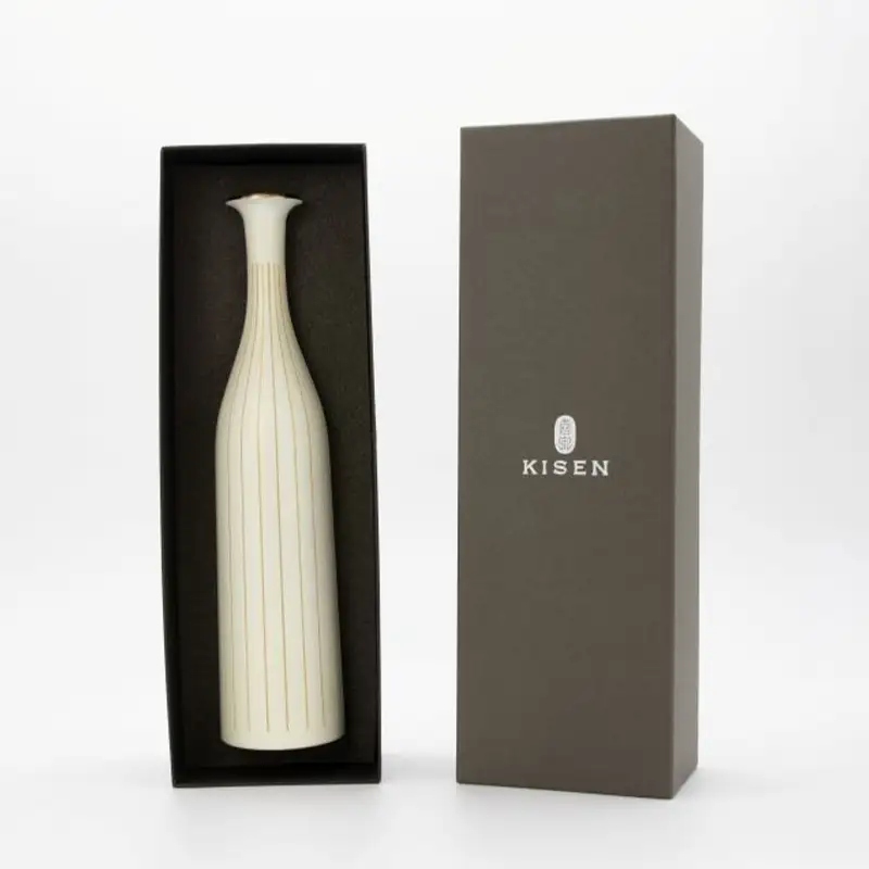 【高岡銅器】Flower Vase  RAPPA SLIM(White) モダン おしゃれ 花瓶 かびん 花立 花器 富山県 高岡 FAD-2131