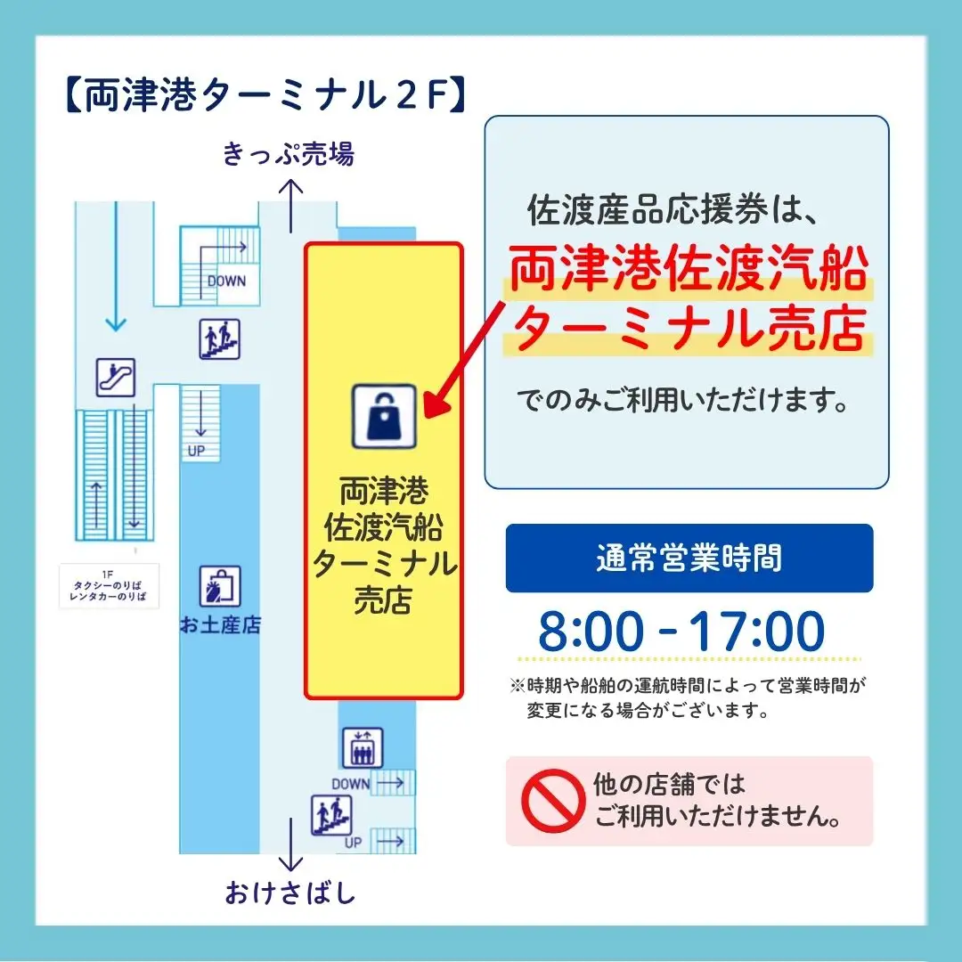 佐渡島船旅＆産品購入応援クーポン券 9,000円分 | 佐渡汽船