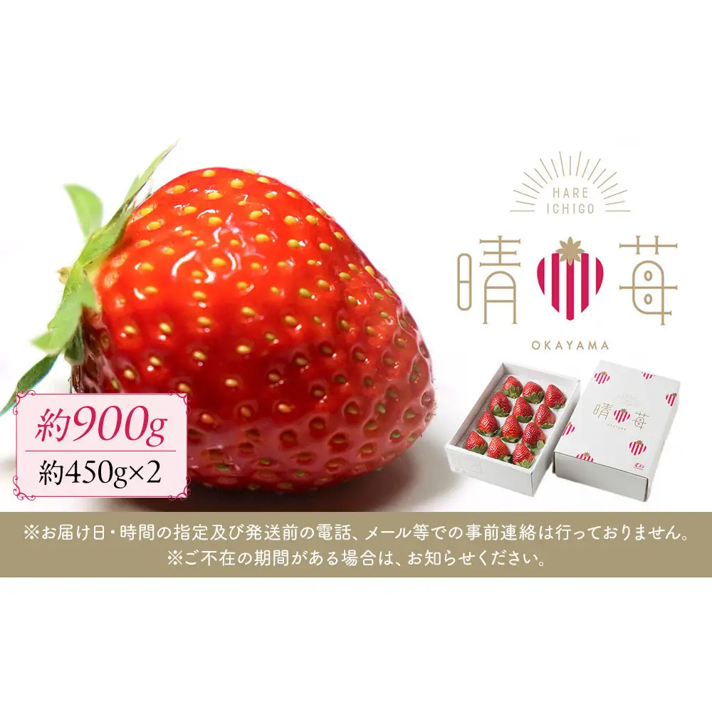 晴苺（はれいちご）【数量限定５０セット】※2027年1月下旬から発送開始