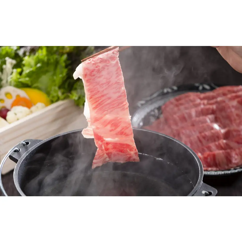 「晴れの国岡山」が誇るブランド和牛 おかやま和牛肉すき焼・しゃぶしゃぶ 350g