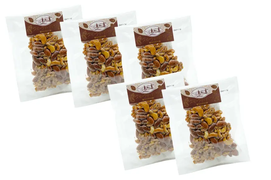 ミックスナッツ スモーク ナッツ 60g 5袋 計300g