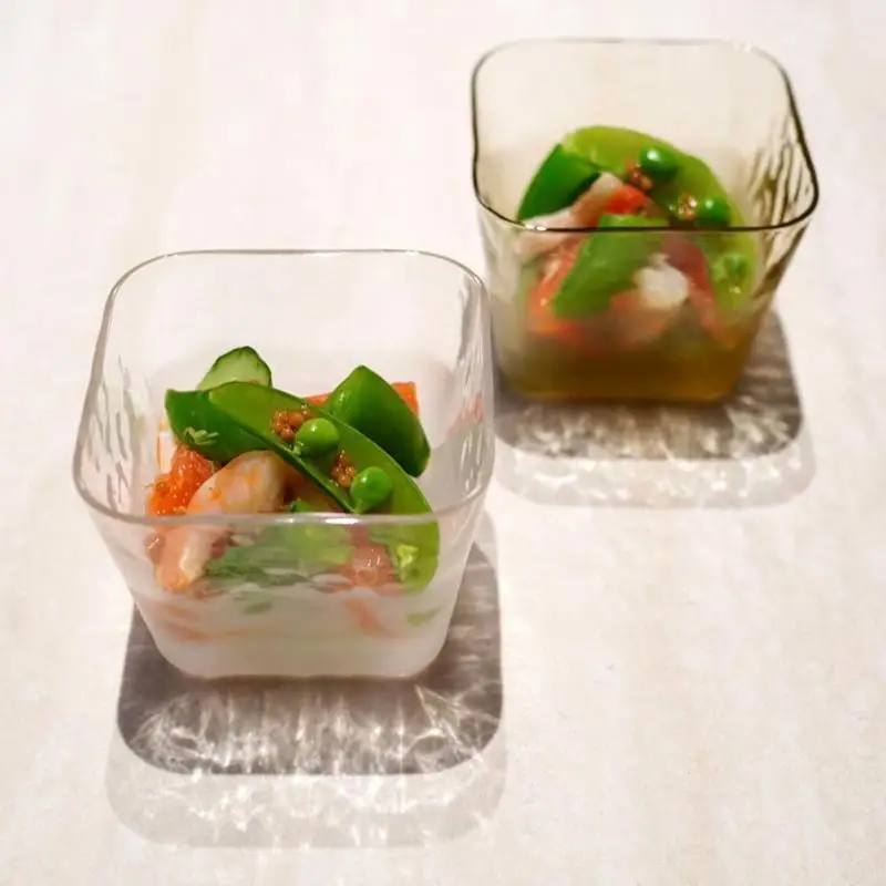 ほのか 小鉢 2個（クリアー・タン）食器 豆鉢 薬味皿 デザート アクセサリートレイ 手作り ギフト プレゼント 贈り物 九十九里町 千葉