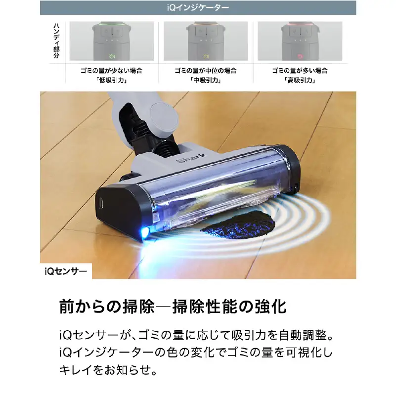 Shark EVOPOWER SYSTEM BOOST コードレススティッククリーナー LC602JGY 【289006】