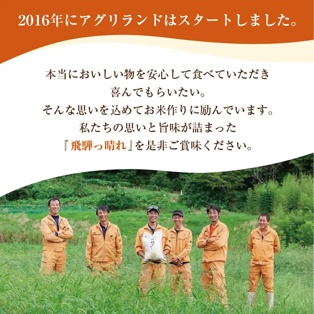 令和7年産 こしひかり飛騨っ晴れ 白米 5kg 生産者直送 お米 コシヒカリ 飛騨産 飛騨高山 アグリランド  JF007