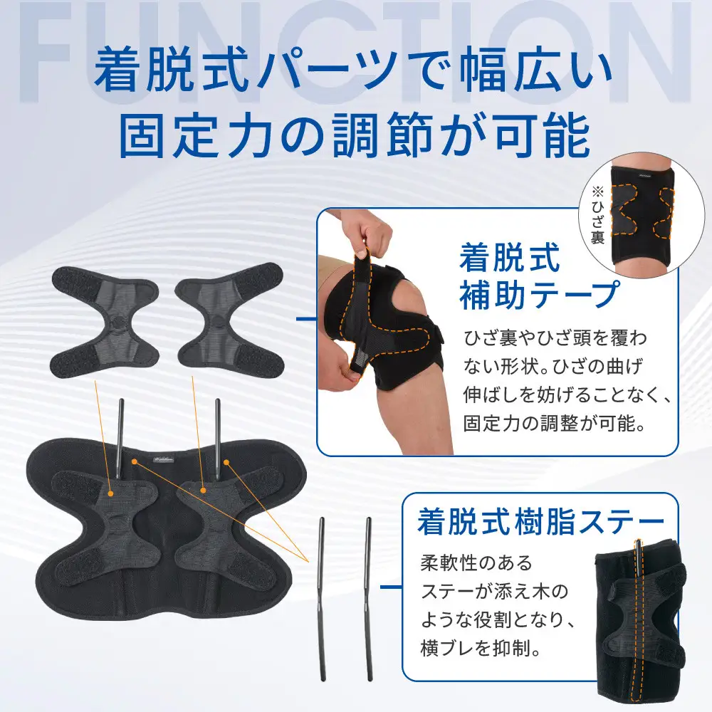 ファイテンサポーター ナノメタックス フィットタイプ ひざ用 M サポーター
