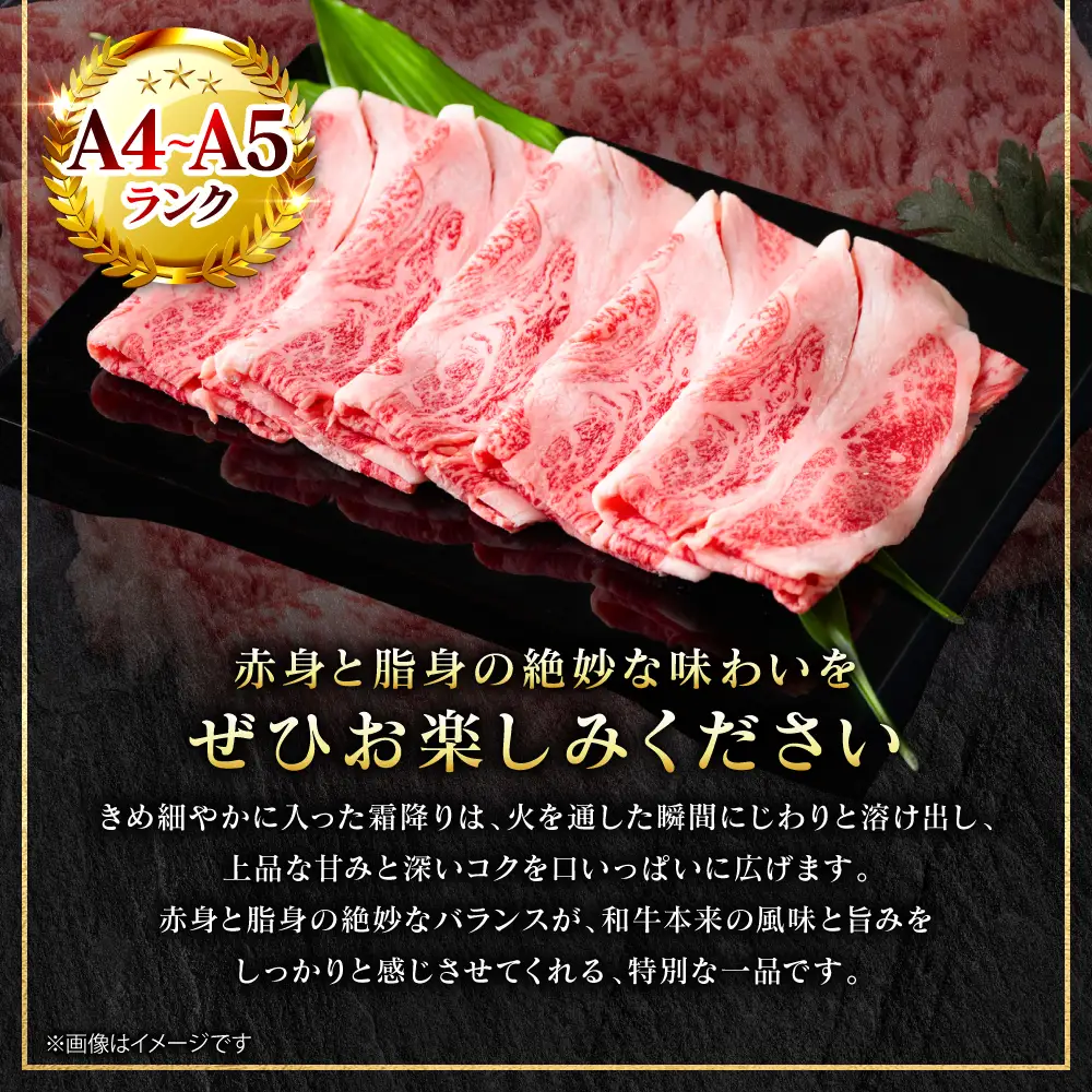牛肉 くまもと黒毛和牛 ロース しゃぶしゃぶ すき焼き用 750g （250g×3パック）A4～A5ランク 厳選部位 牛肉