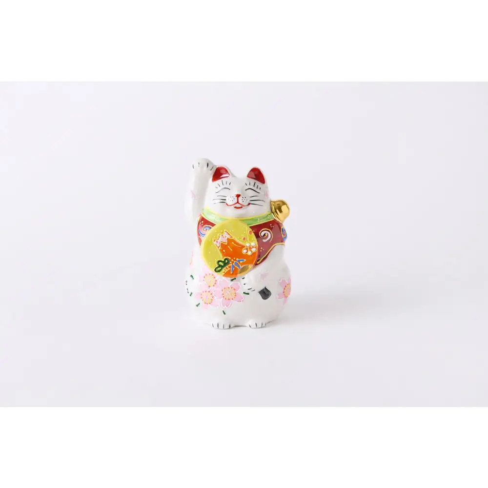 3.5号左団扇招き猫　桜盛