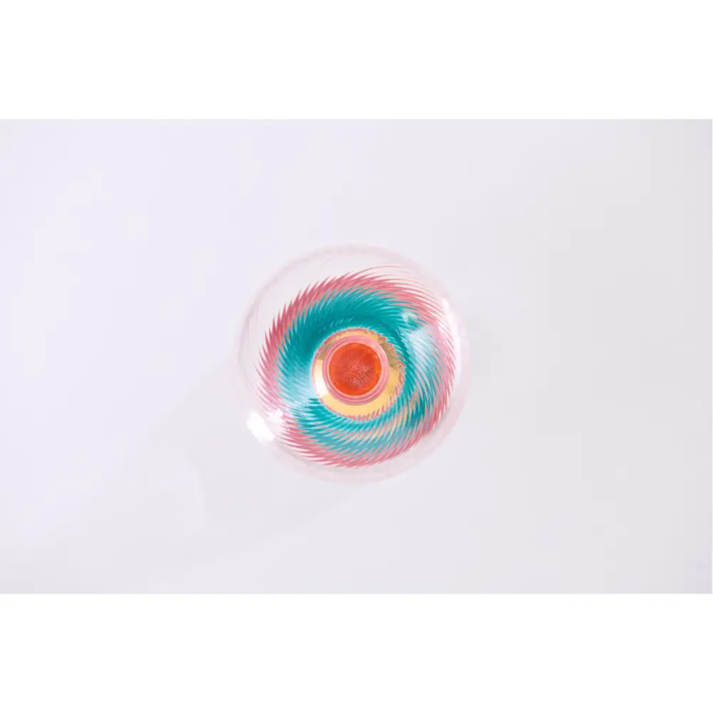 ペア馬上グラス（斜）こまの図