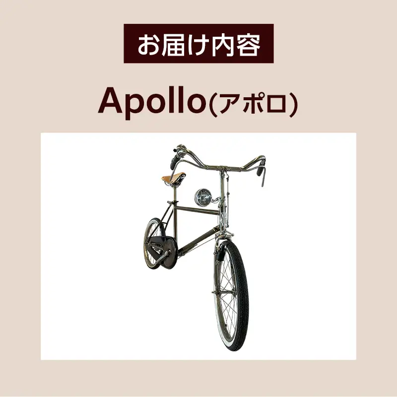 【完成品でお届け】 ポパイバイク Apollo (アポロ) (KPT-20) 自転車 組み立て済み