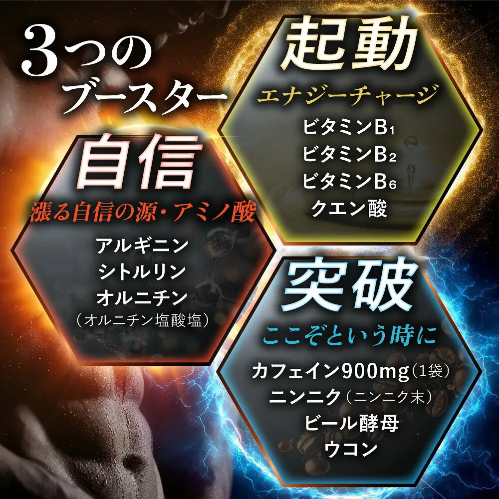 マカの活力 マカ サプリ 亜鉛 50倍濃縮 アルギニン シトルリン ビタミンB 6袋