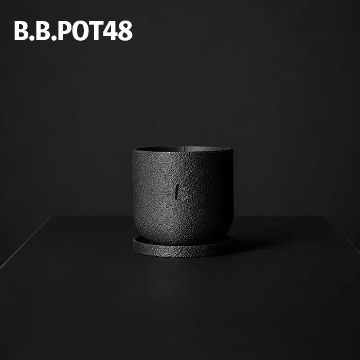 ＜数量限定＞BOTANICBOMB STORE 3Dプリント鉢“B.B.POT4種セレクション”(4個＋受皿1枚) 植木鉢 3Dプリンター アート デザイン オリジナル 観葉植物 植物 インテリア 【fc-TV003】【株式会社 シータス】