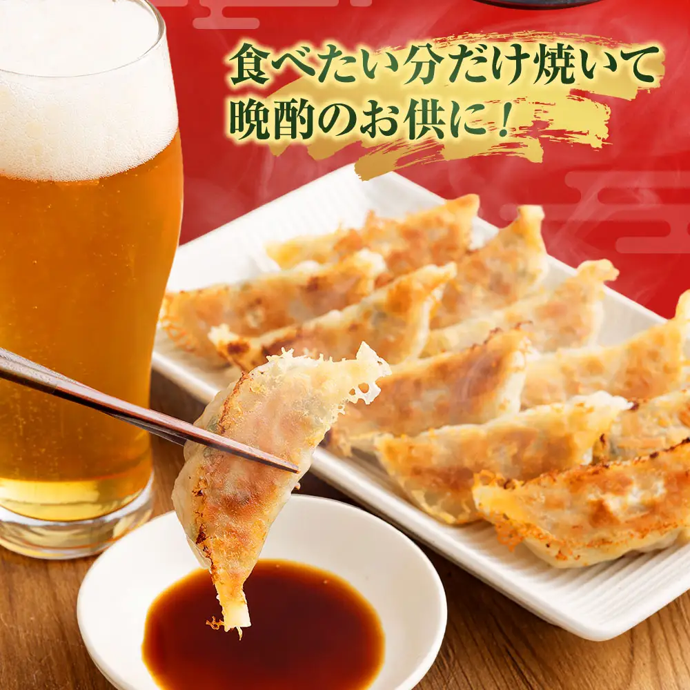 においが消える！？にんにく餃子 24個✕1袋  海藻抽出物 消臭技術 餃子 ギョーザ にんにく ニンニク 金子式201 冷凍 冷凍食品 おつまみ 夕食 家庭料理 お惣菜