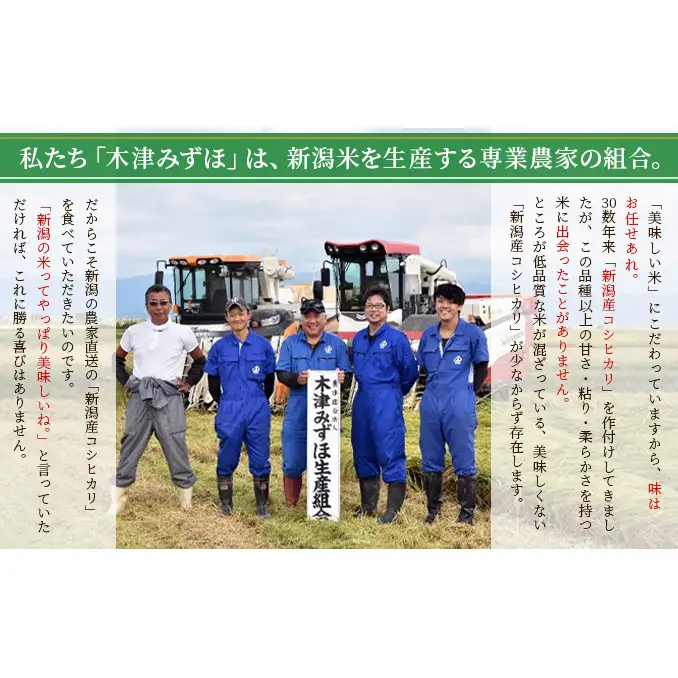 令和8年産 新潟産コシヒカリ10kg　真空パック