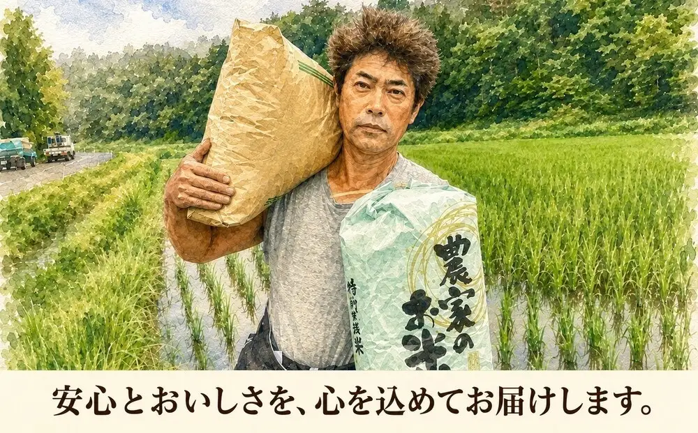 【2026年産新米｜寄付確認後精米、小谷農場より直送】｜三朝竹田米 新米ミルキークイーン 5kg