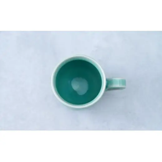 有田焼 青磁 翡翠マグカップ 2個セット 【茂正工房 梶原大敬】うつわ 器 和食器 磁器 陶器 マグカップ コーヒー 青磁 ギフト 新婚祝い 作家もの 手作り ak061