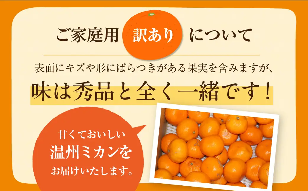 温州みかん ご家庭用 8kg 訳あり
