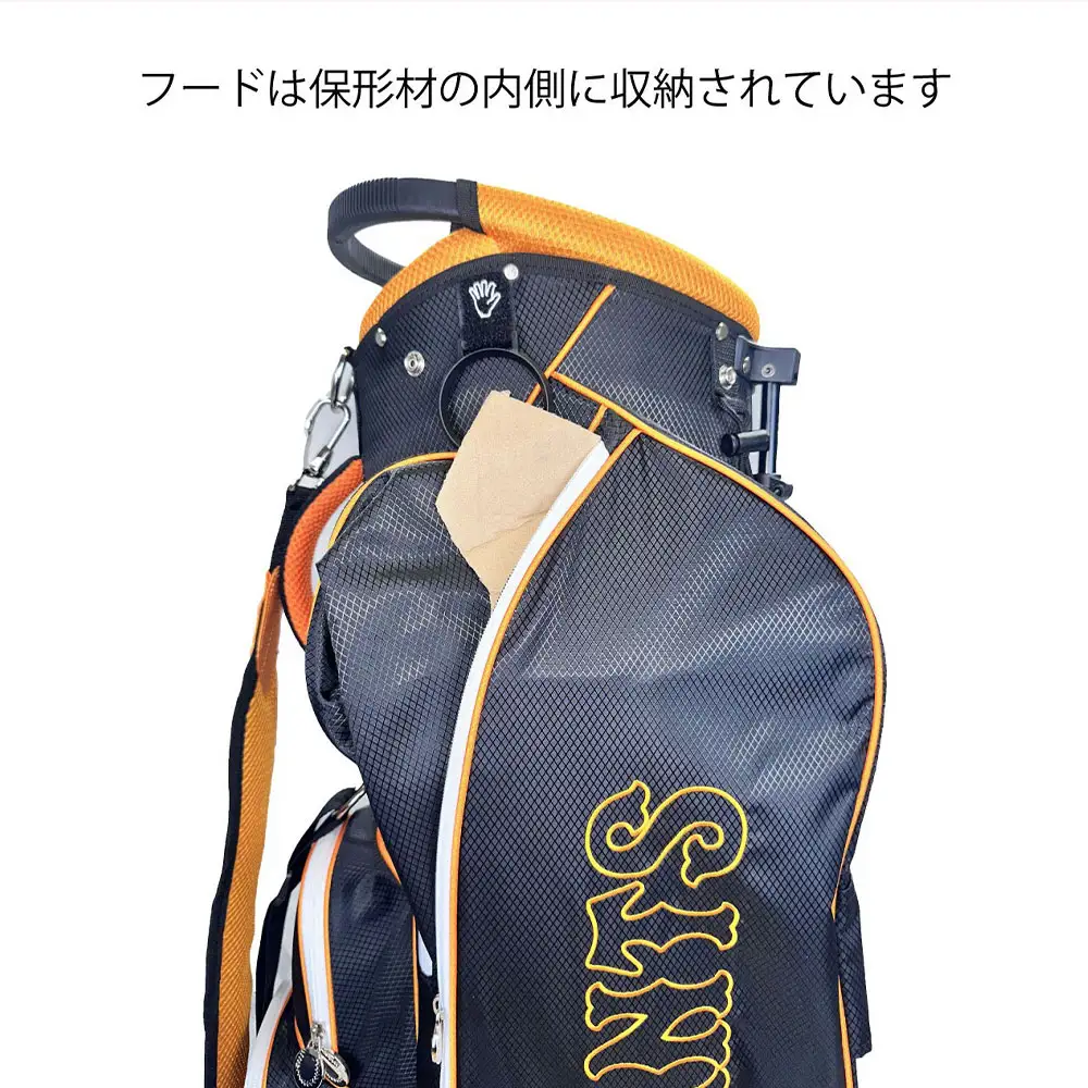 読売ジャイアンツ 9.5型スタンド式キャディバッグ YGCB-6423 ゴルフ ゴルフ用品 スタンドバッグ ゴルフバッグ 機能ポケット付き フード ショルダーベルト グローブホルダー タオルハンガー 名札 14分割 ・ 3セパレーター構造