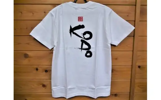 熊野古道Tｼｬﾂ【KODOTｼｬﾂ・白・ＸＬサイズ】綿100％【kmkn0044A-4】