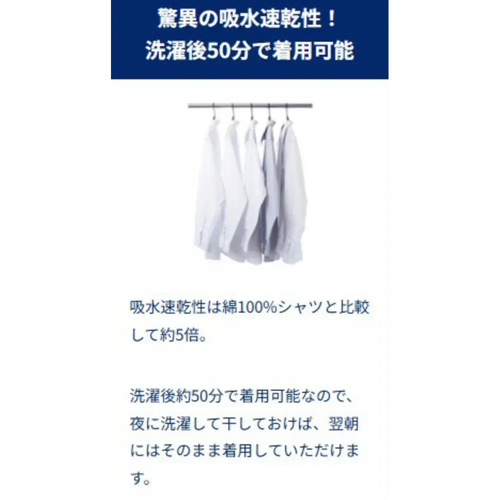 ［はるやま］i-shirt（アイシャツ）メンズ 白無地 レギュラー Mサイズ（首回り39cm／裄丈80cm）