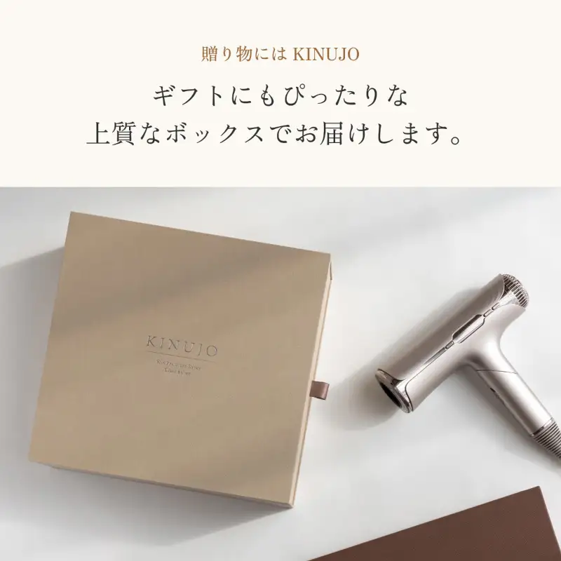KINUJO Silk Premium Dryer クリアシルバー