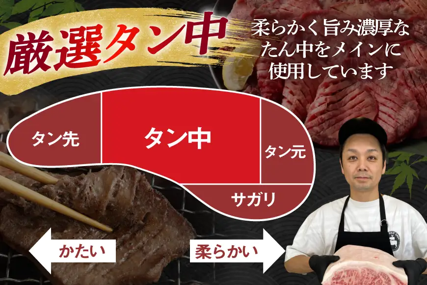定期便 10回 牛タン 牛肉 お肉の宮城県堪能セット 厚切り牛タン 塩味・仙台牛 切り落とし 各 400g