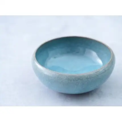 有田焼 青磁 貫入3寸小鉢 4個セット 【茂正工房 梶原大敬】うつわ 器 和食器 磁器 陶器 小鉢 青磁 貫入 手作り 作家もの ギフト ak053