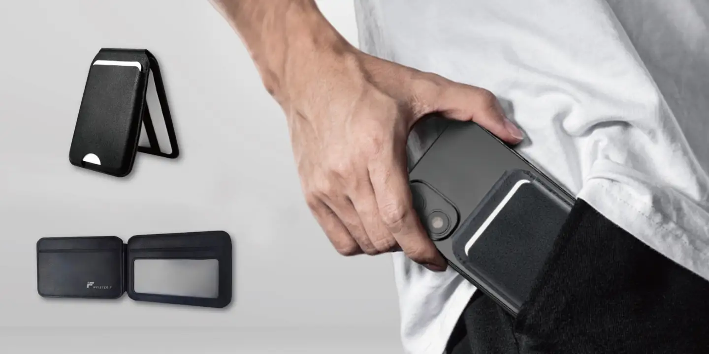 Find My For Smartphone Card Holder ウォレット型スマホスタンド [1648]