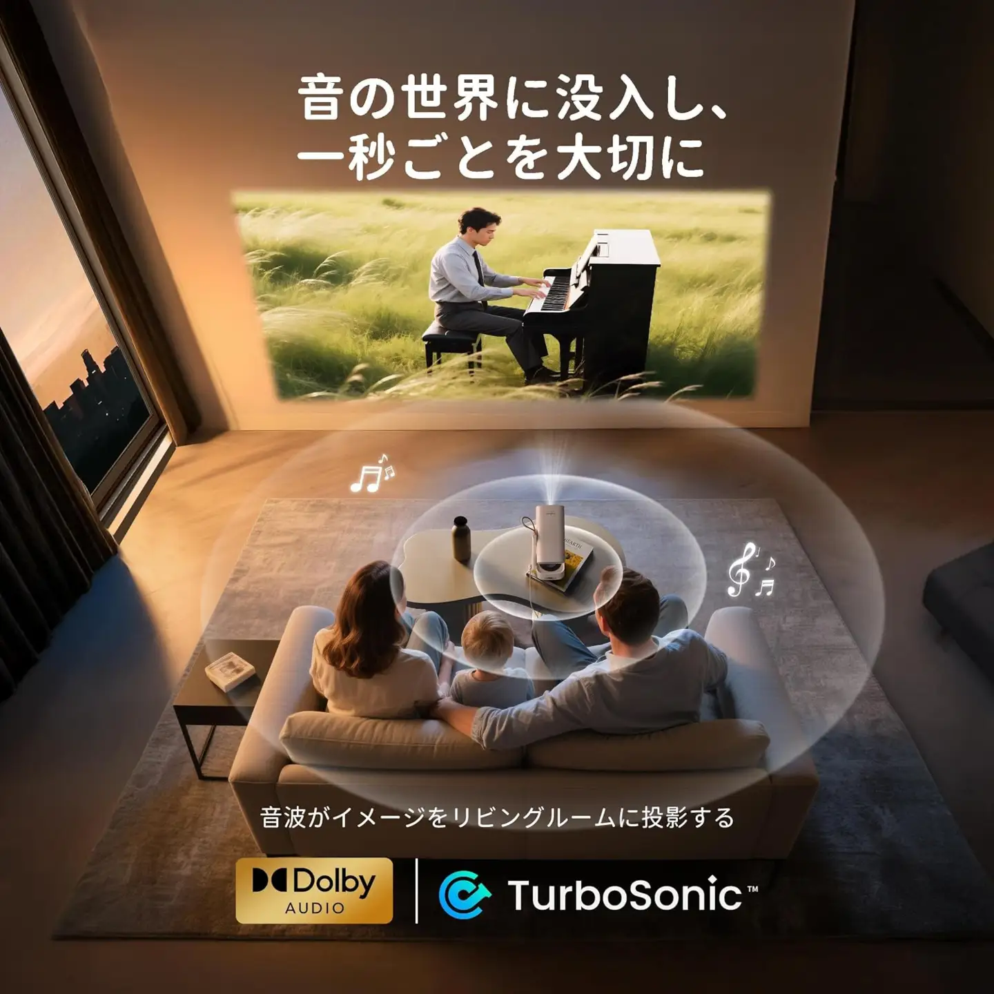 Yaber T1 Pro ポータブルプロジェクター [1700]