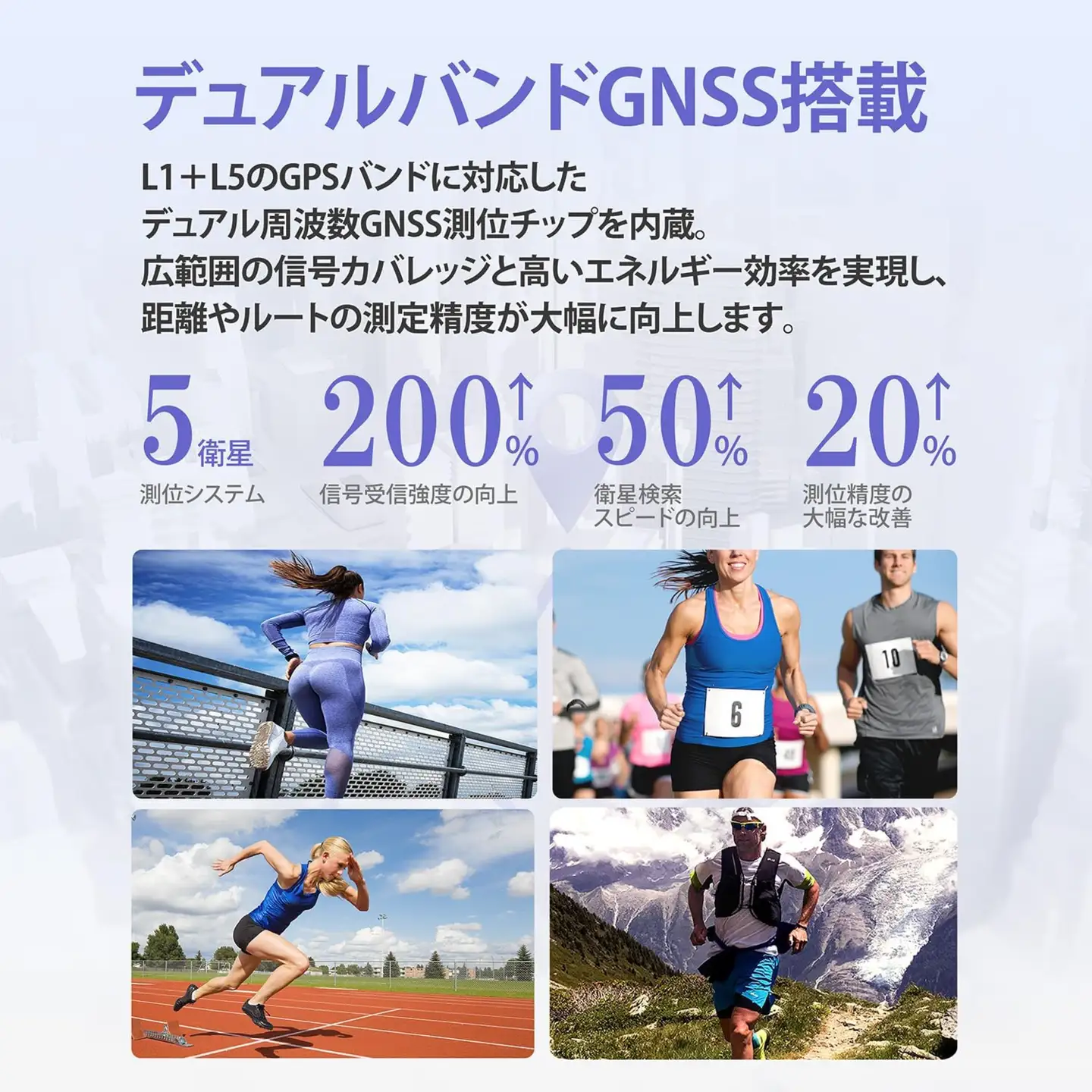 Mibro GS Activ 2 スマートウォッチ(ダーググレー) [1716]