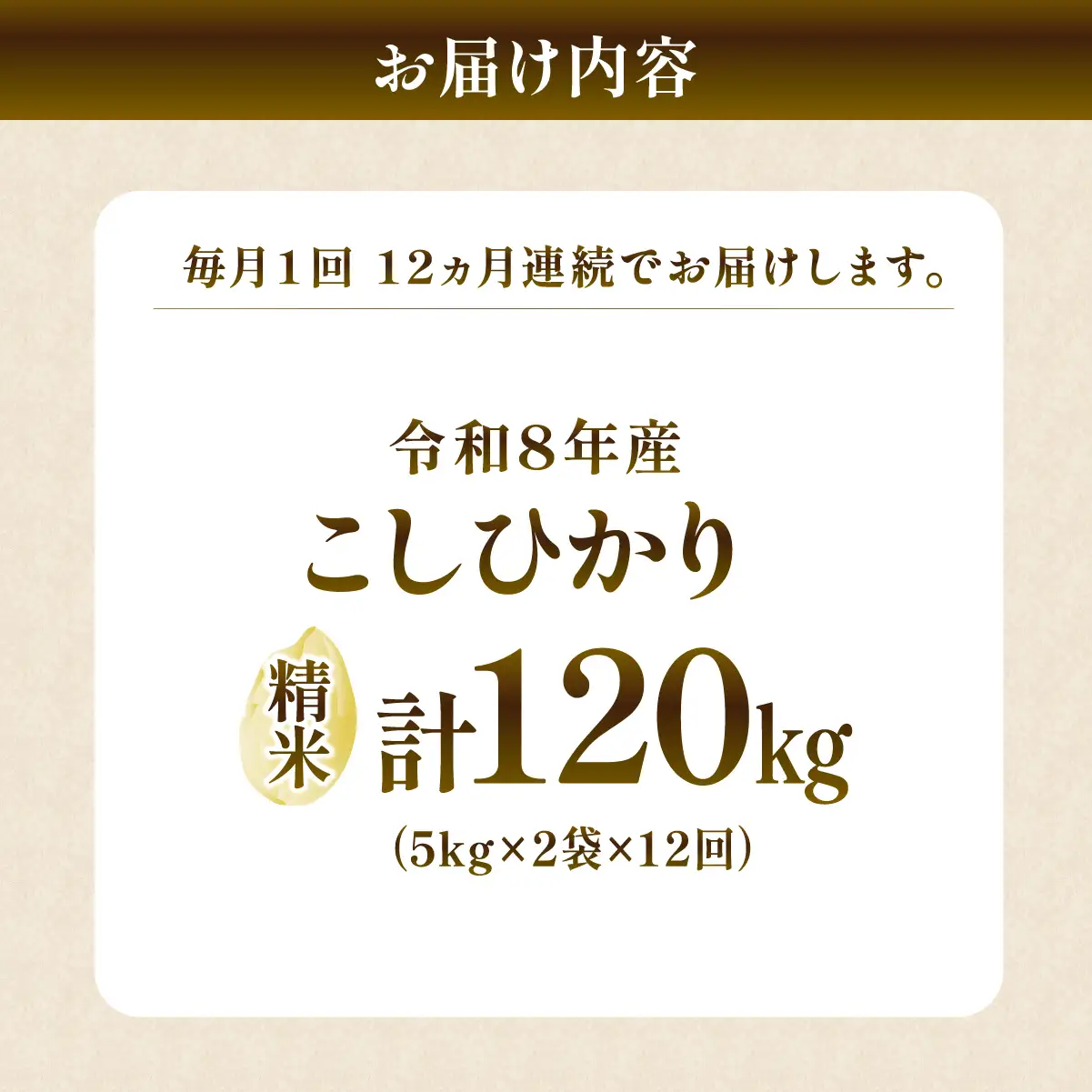 【12回定期便】新米 コシヒカリ 精米 10kg 令和8年度 農家直送 | 定期便 12回 お米 米 白米 コシヒカリ 精米 茨城県 龍ケ崎市