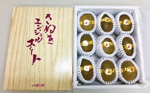 香川県産 さぬきエンジェルスイートキウイ 約1㎏　化粧箱　6-10玉入_Z2600543
