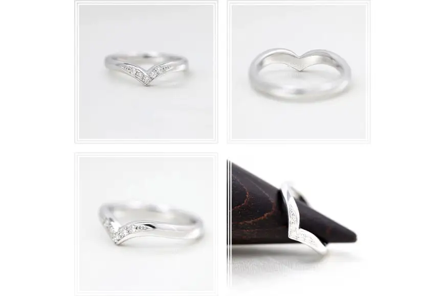指輪 PT100 (プラチナ 10％) ダイヤモンド 0.05ct レディース リング 5～16号 0.5号刻み【254-pt100】
