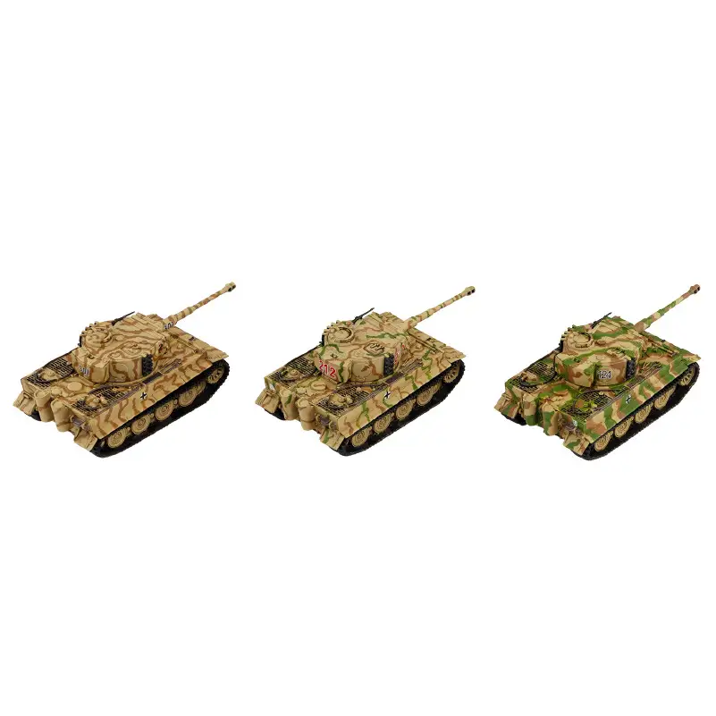 【SGK19】 1/144 ドイツ陸軍 ティーガーI戦車 後期生産型 【kw0168-0036】