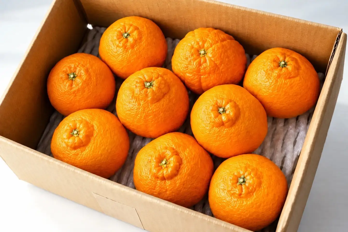 香川県産 ハウスデコポン 約2kg　4L-L　6-10玉入_Z2600577