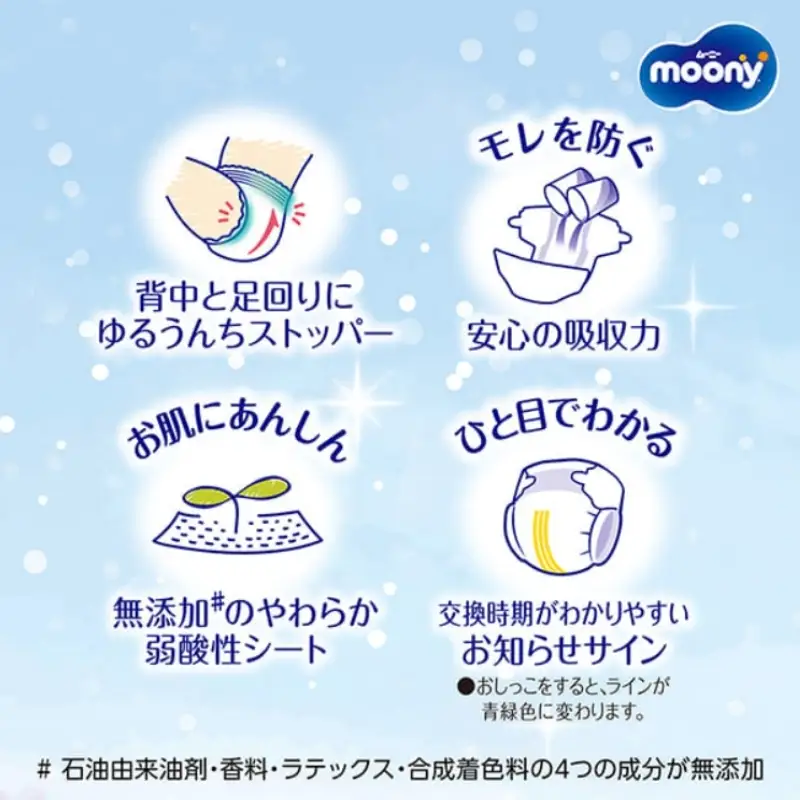 ムーニー マシュマロ肌ごこちモレ安心 Sサイズ 70枚×2パックセット おむつ テープタイプ ベビー 赤ちゃん ユニ・チャーム 