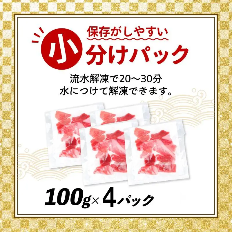 本まぐろ 赤身 中トロ 約400g まぐろ【tk024】