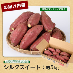 さつまいも シルクスイート約5kg サツマイモ IB084-011