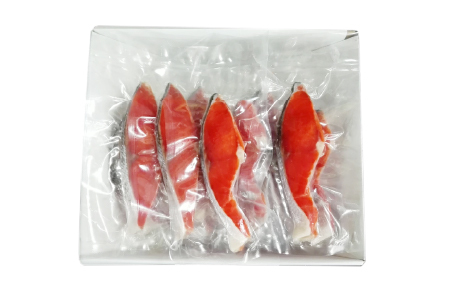 根室海鮮市場[直送]甘汐天然紅鮭1切×18P(約1kg) A-28136