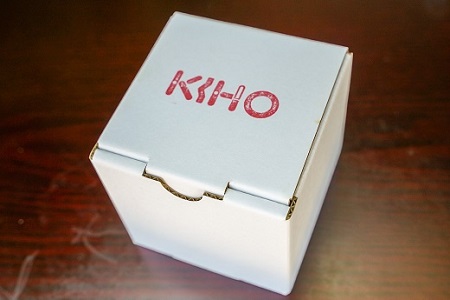 ＫＩＨＯの文鎮（ペーパーウエイト） 鏡【ＭＯＣＨＩ】 と 三方風収納台箱のセット H084-038