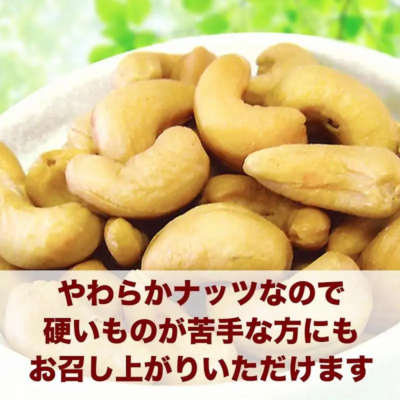 【2袋】ローストカシューナッツ 約400g（合計 800g）