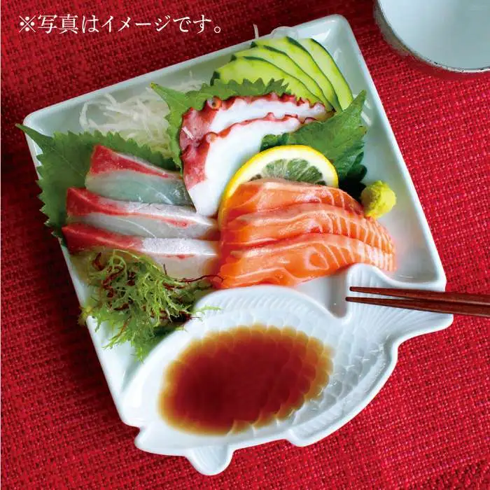 【波佐見焼】たい 魚(とと)皿 小皿 3色セット 食器 皿 【石丸陶芸】 [LB56]  波佐見焼