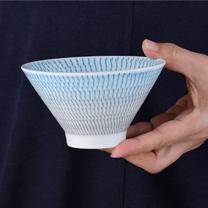 【波佐見焼】 富士碗 茶碗 2点セット 青・水色 食器 皿 【一真陶苑】 [BB23] 波佐見焼 食器