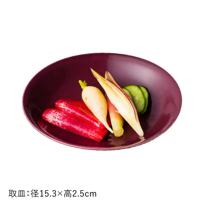【波佐見焼】紫鳶（むらさきとび）色 6型セット 小皿 茶碗 小鉢 大皿  食器 皿 【DRESS】 [SD08] 波佐見焼