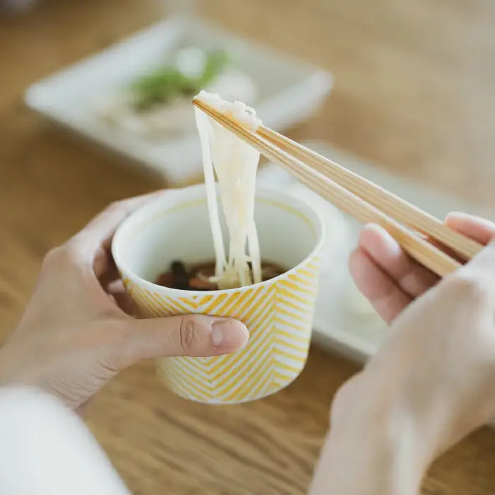 【波佐見焼】 あると嬉しい♪ そばちょこ 6色セット（ヘリンボーン柄） 食器 皿 【アイユー】 [UA08]  波佐見焼 九州 