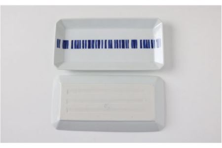 【波佐見焼】八角長皿 プレート 絵変り3枚セット【奥川陶器】 [KB33]