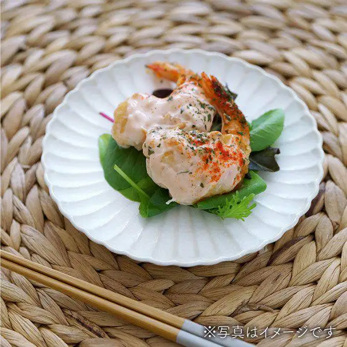 【波佐見焼】花しのぎ トリオ取皿 小皿 (白・織部・藍) 食器 皿 【団陶器】 [PB16] 波佐見焼